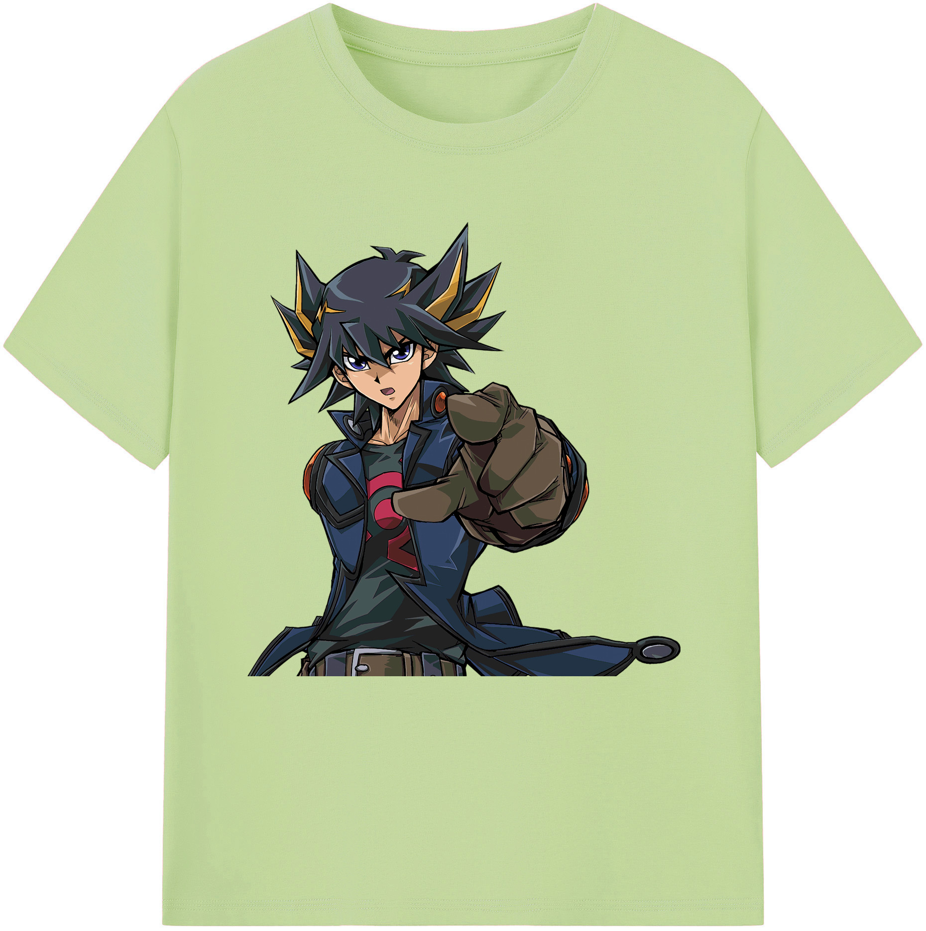 （画像用） 遊☆戯☆王 Yu-Gi-Oh! 綿100％半袖Tシャツ（フロントプリント）